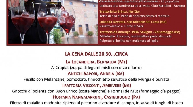 Le Premiate Trattorie Italiane presentano i nuovi ingressi