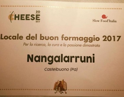 Premiati al Cheese come "Locale del buon formaggio"!