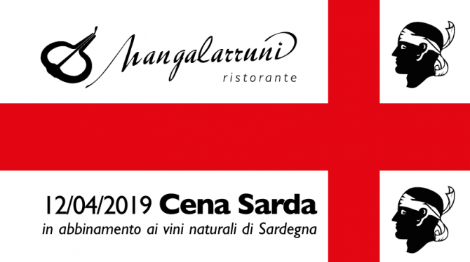 Cena Sarda 12/04/2019