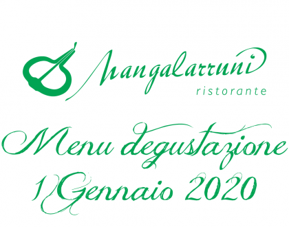 Menu del 1° Gennaio 2020