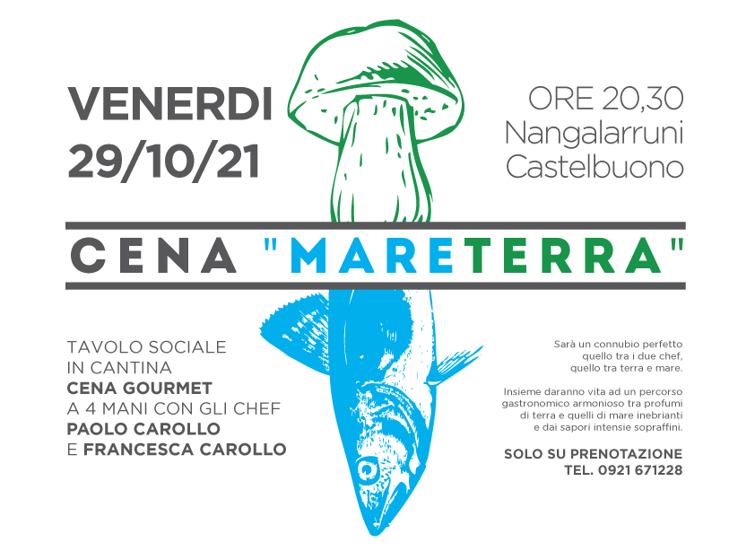 Cena "MareTerra" 29/10/21