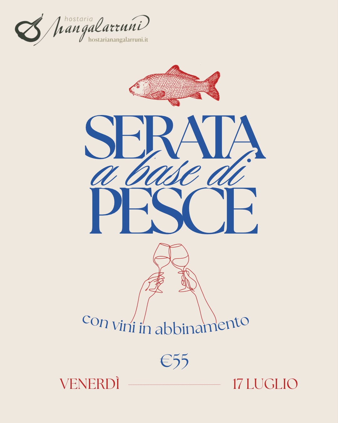 Serata a base di Pesce